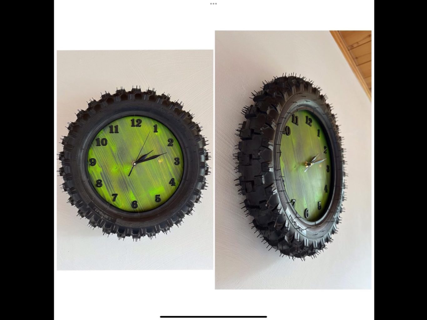 Création d’horloge en bois